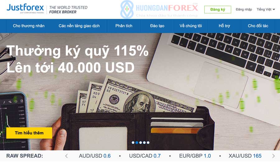 Các Bước Xác Thực Tài Khoản Giao Dịch Trên Sàn Justforex Nhanh Nhất