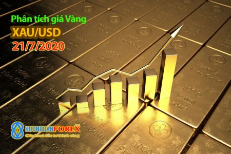 21/7/2020: Vàng (XAU/USD) nhiều khả năng tiếp tục duy trì đà tăng