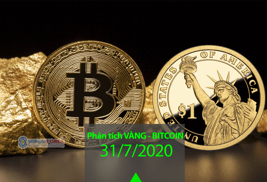 Phân tích xu hướng tương tự nhau của Bitcoin và vàng – 31/07/2020