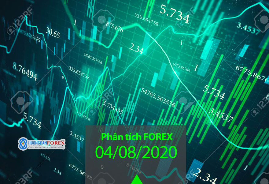 04/08/2020: Cập nhật xu hướng tỷ giá EUR/USD, GBP/USD, USD/JPY, USD/CAD, AUD/USD, Dow Jones, dầu thô