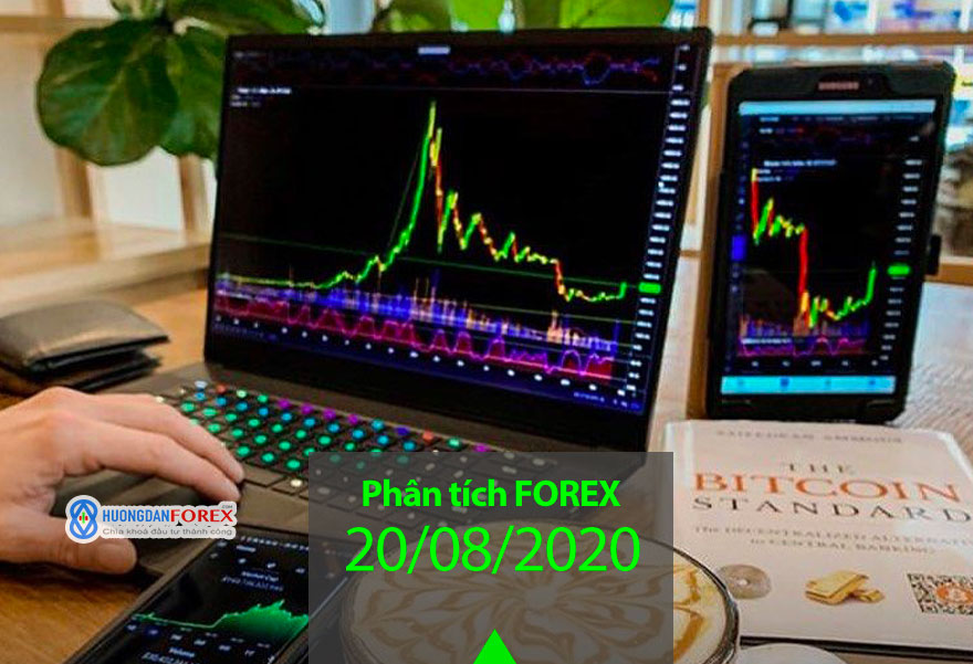 20/08/2020 – Phân tích kỹ thuật trước phiên New York: EUR/USD, GBP/USD, USD/JPY, USD/CAD, AUD/USD, Dow Jones, Dầu thô