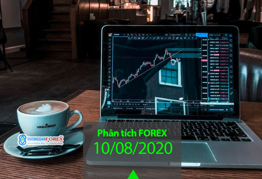 Ngày 10/8/2020 – Cập nhật xu hướng giá trước phiên New York: tỷ giá EUR/USD, GBP/USD, USD/JPY, USD/CAD, AUD/USD, chỉ số Dow Jones, giá Dầu thô