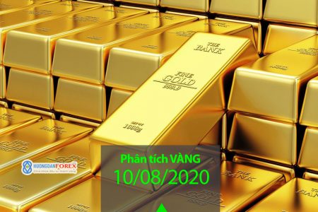 Phân tích kỹ thuật, xu hướng giá vàng (XAUUSD) – cập nhật tin thị trường 10/08/2020