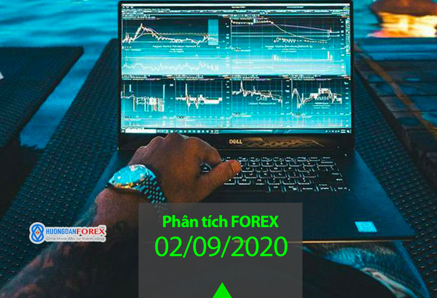 02/09/2020 – Phân tích kỹ thuật trước phiên châu Mỹ: EUR/USD, GBP/USD, USD/JPY, USD/CAD, AUD/USD, Dow Jones, Dầu thô