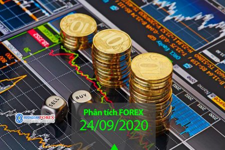 24/09/2020: Phân tích kỹ thuật trước phiên châu Mỹ – EUR/USD, GBP/USD, USD/JPY, USD/CAD, AUD/USD, Dow Jones, Dầu thô