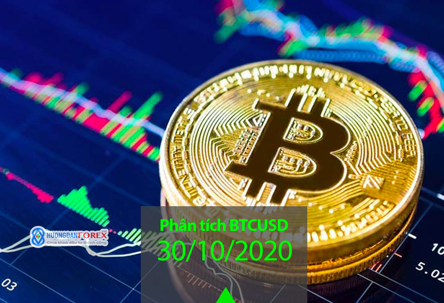 30/10/2020: Bitcoin / U.S. Dollar (BTCUSD) – Gợi ý bán trong ngày quanh mức 13450