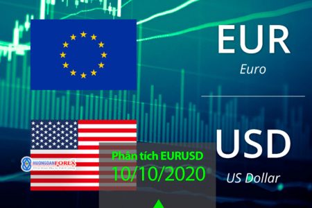 10/10/2020: Euro/U.S. Dollar (EURUSD) – Phân tích kỹ thuật, dự đoán xu hướng