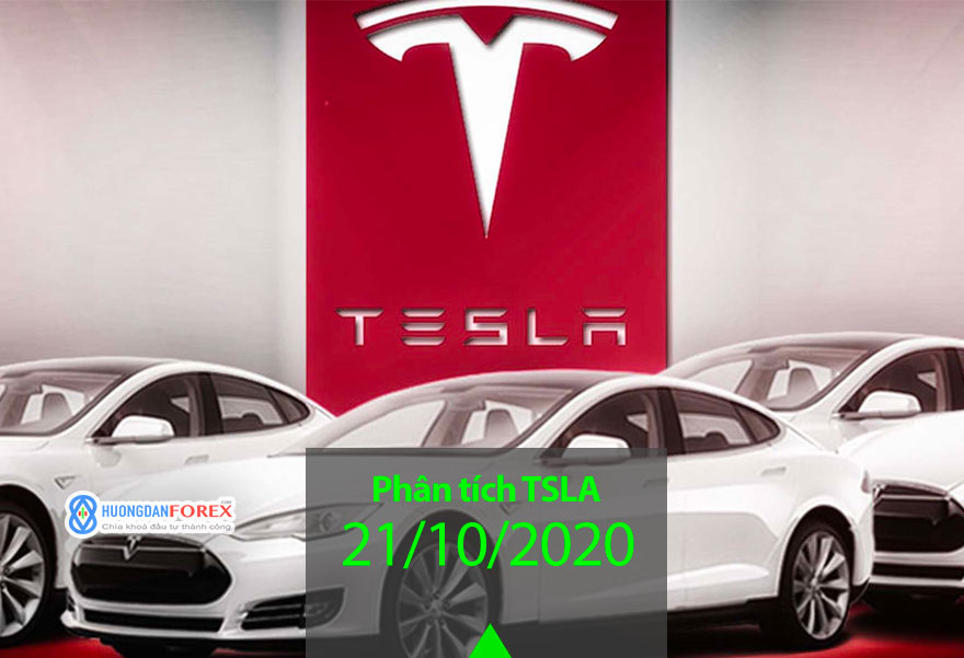 21/10/2020: Tesla Inc (TSLA) – Phân tích kỹ thuật trước khi chốt lời