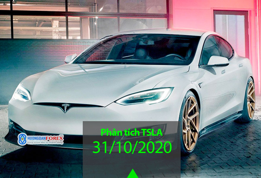 31/10/2020: TESLA INC (TSLA) – Phân tích biểu đồ khung 3 ngày