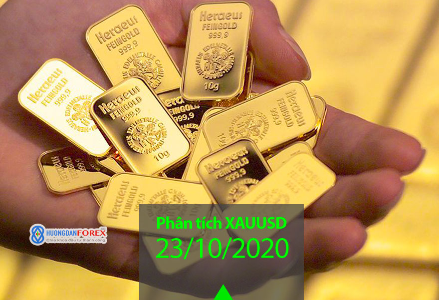 23/10/2020: Vàng (XAUUSD) – Phân tích biểu đồ giá & Tin tức giá vàng hôm nay