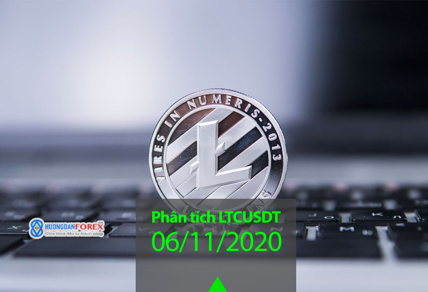 06/11/2020: Litecoin/TetherUS (LTCUSDT) – phá vỡ nêm