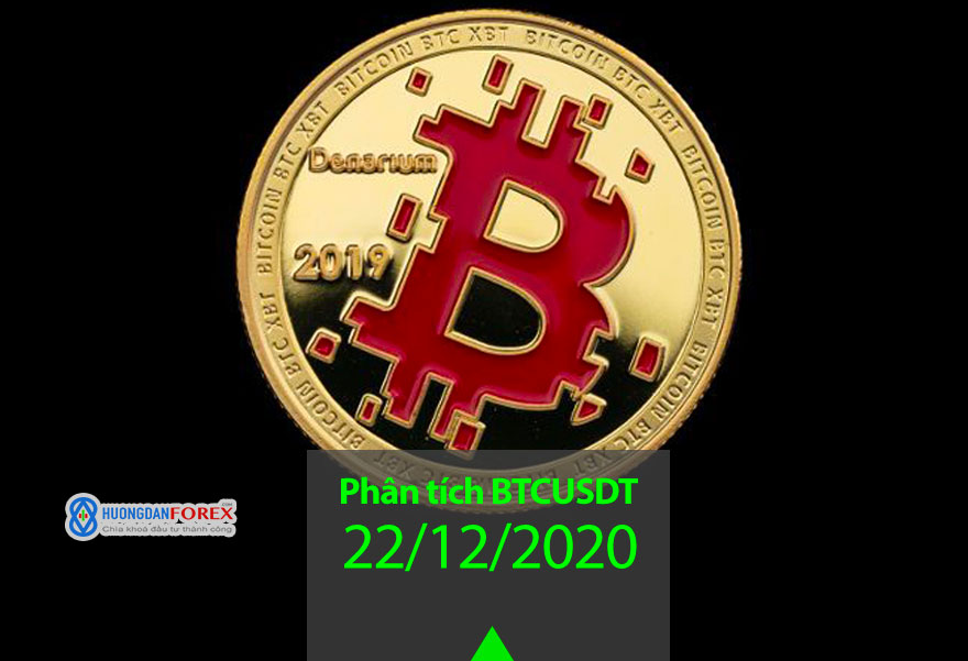22/12/2020: Bitcoin/TetherUS (BTCUSDT) – Bitcoin sẽ biến động tiếp theo thế nào?