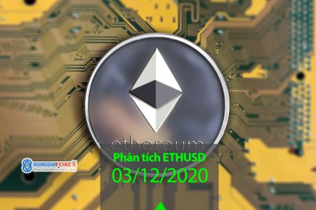 03/12/2020: Ethereum / U.S. Dollar (ETHUSD) – Đang trên đà tăng