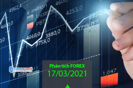 17/03/2021: Dự đoán xu hướng trước phiên châu Mỹ – EUR/USD, GBP/USD, USD/JPY, USD/CAD, AUD/USD, Dow Jones, Dầu thô