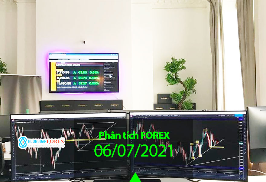 06/07/2021: Phân tích, dự đoán trước phiên châu Âu – EUR/USD, GBP/USD, EUR/JPY, EUR/GBP, USD/CHF, Dax, dầu Brent