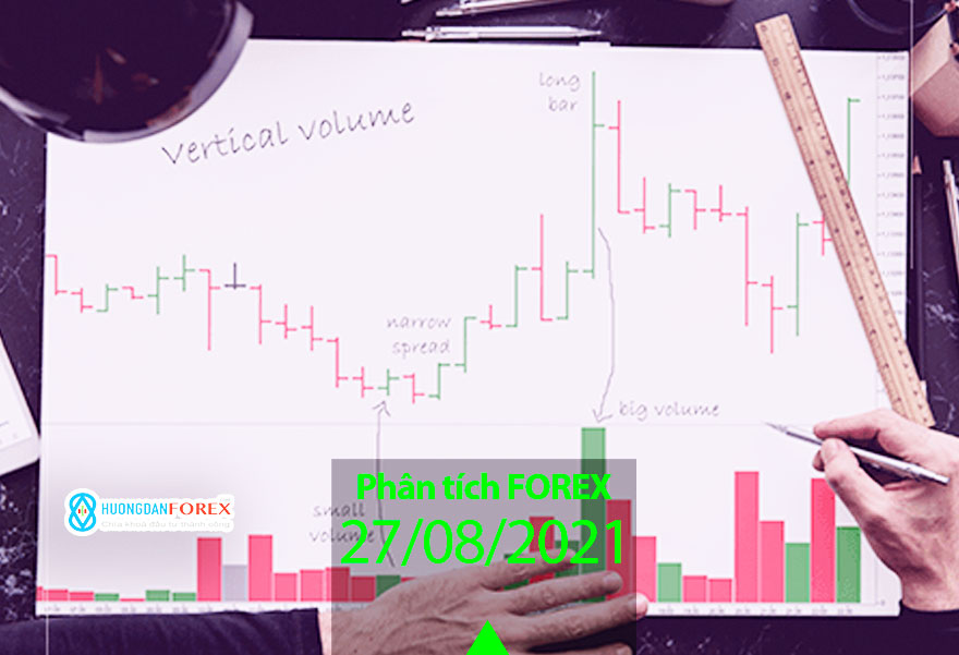 Phân tích trước phiên châu Mỹ 27/08/2021 – EUR/USD, GBP/USD, USD/JPY, USD/CAD, AUD/USD, Dow Jones, Dầu thô