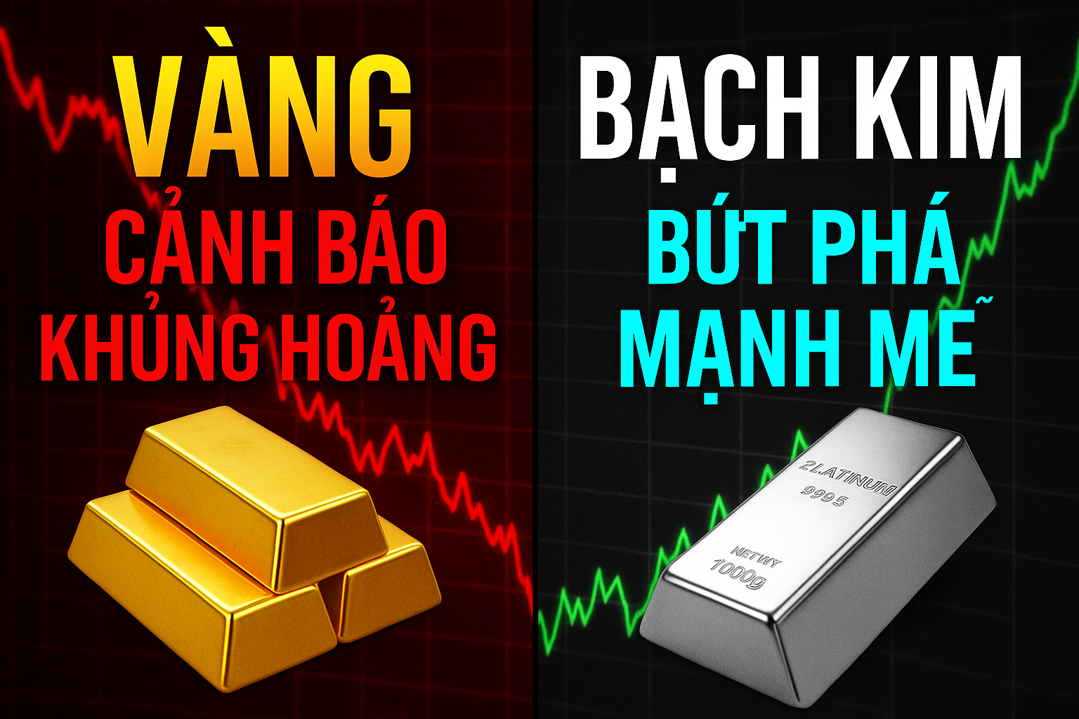 Vàng là “chim hoàng yến trong mỏ than”: báo hiệu khủng hoảng tài chính sắp tới?