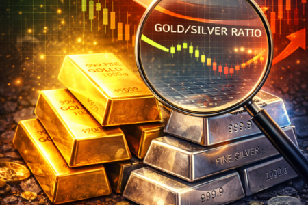 Tỷ Lệ Vàng – Bạc Sắp Chạm “Đáy Lịch Sử” – Cơ Hội Cho Bạc?