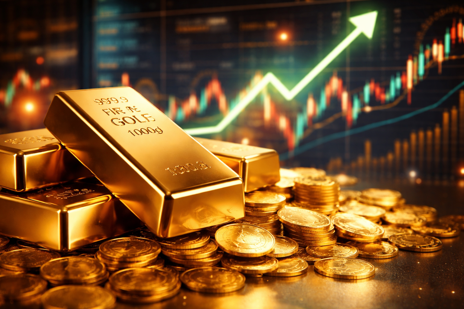 Giá vàng giảm trong bối cảnh dữ liệu kinh tế Mỹ suy yếu và kỳ vọng cắt giảm lãi suất