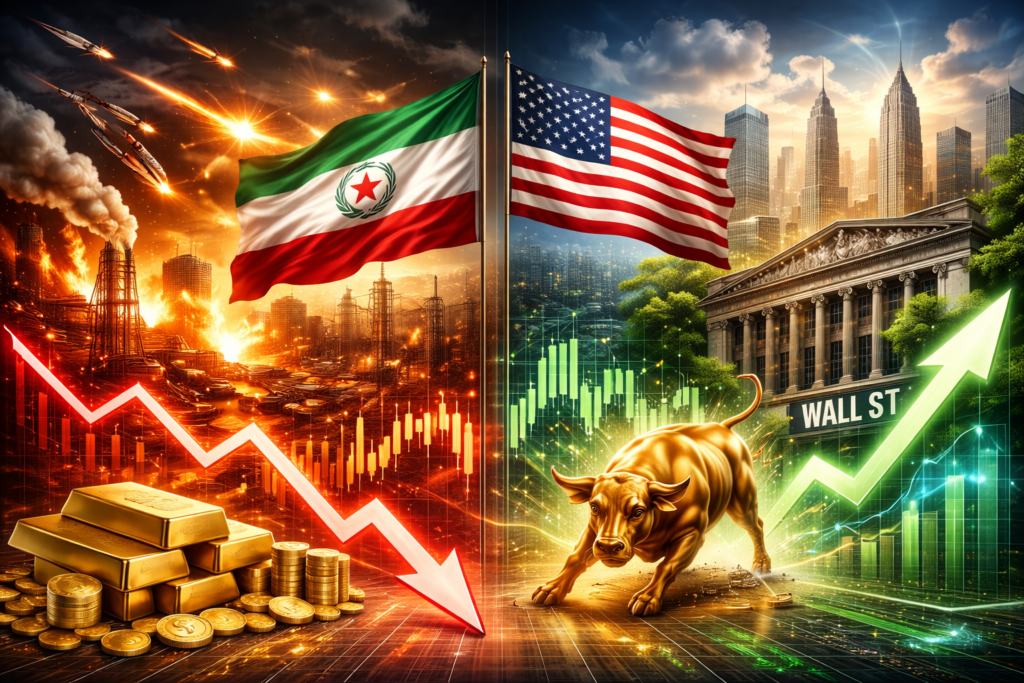 Khi thị trường toàn cầu lao dốc vì căng thẳng Iran – vì sao chứng khoán Mỹ vẫn chịu ảnh hưởng nhẹ?