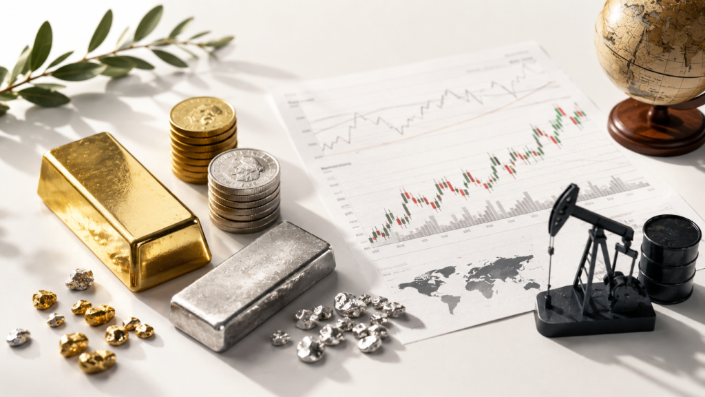 Giá vàng giữ ổn định, bạc phục hồi trong bối cảnh rủi ro từ eo biển Hormuz khiến giá dầu và lợi suất trái phiếu trở thành tâm điểm chú ý