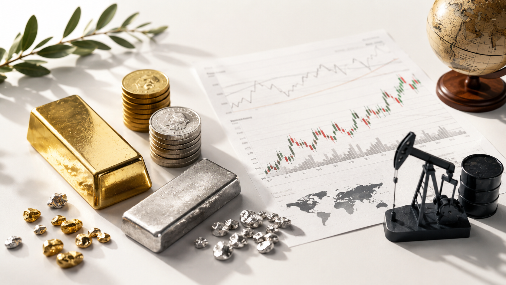 Giá vàng giữ ổn định, bạc phục hồi trong bối cảnh rủi ro từ eo biển Hormuz khiến giá dầu và lợi suất trái phiếu trở thành tâm điểm chú ý